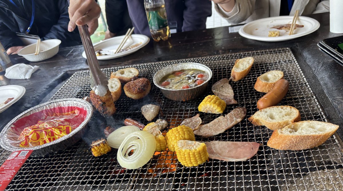 maru_ke's tweet photo. 恒例のバーベキュー。 https://t.co/2yrlyv1qnL