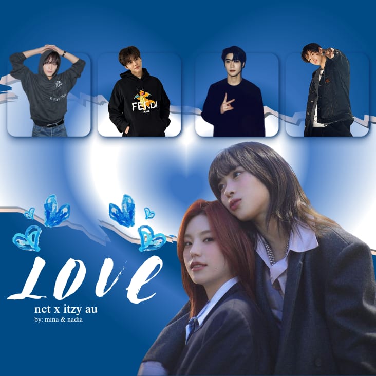 nziaa_'s tweet photo. ‼️NEW AU ‼️

“ LOVE ”   — katanya cinta itu asik —

                  — nct x itzy au
by: nadia &amp; mina https://t.co/1ferTTX6da