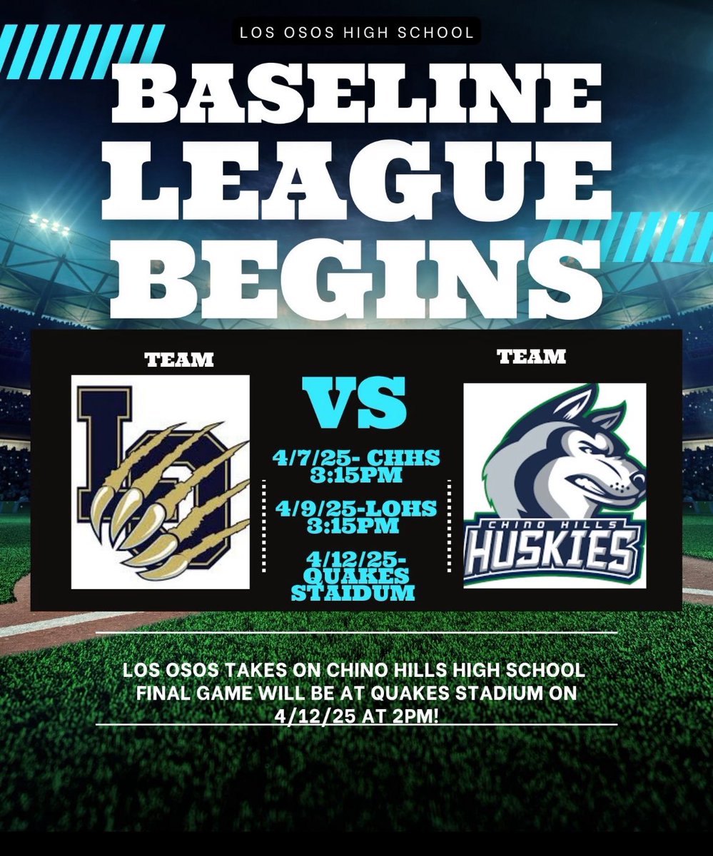 Coachkelly27 (@coachkelly272) on Twitter photo Los Osos finished the week 2-0 and moves to 9-3 on the year with a 10-4 win over Hillcrest! Now it’s Baseline time! Osos opens up league vs the reigning D5 champs Chino Hills! Can’t wait to go compete! <a href="/OsosAthletics/">Los Osos Athletics</a> <a href="/lohs_baseball/">Grizzlies Baseball</a> <a href="/IE_Baseball_HQ/">Inland Empire Baseball Headquarters</a> <a href="/PrepBaseballCA/">PREP BASEBALL CALIFORNIA</a> <a href="/hardy03bsbl/">Steven Hardesty</a> Los Osos finished the week 2-0 and moves to 9-3 on the year with a 10-4 win over Hillcrest! Now it’s Baseline time! Osos opens up league vs the reigning D5 champs Chino Hills! Can’t wait to go compete! <a href="/OsosAthletics/">Los Osos Athletics</a> <a href="/lohs_baseball/">Grizzlies Baseball</a> <a href="/IE_Baseball_HQ/">Inland Empire Baseball Headquarters</a> <a href="/PrepBaseballCA/">PREP BASEBALL CALIFORNIA</a> <a href="/hardy03bsbl/">Steven Hardesty</a>