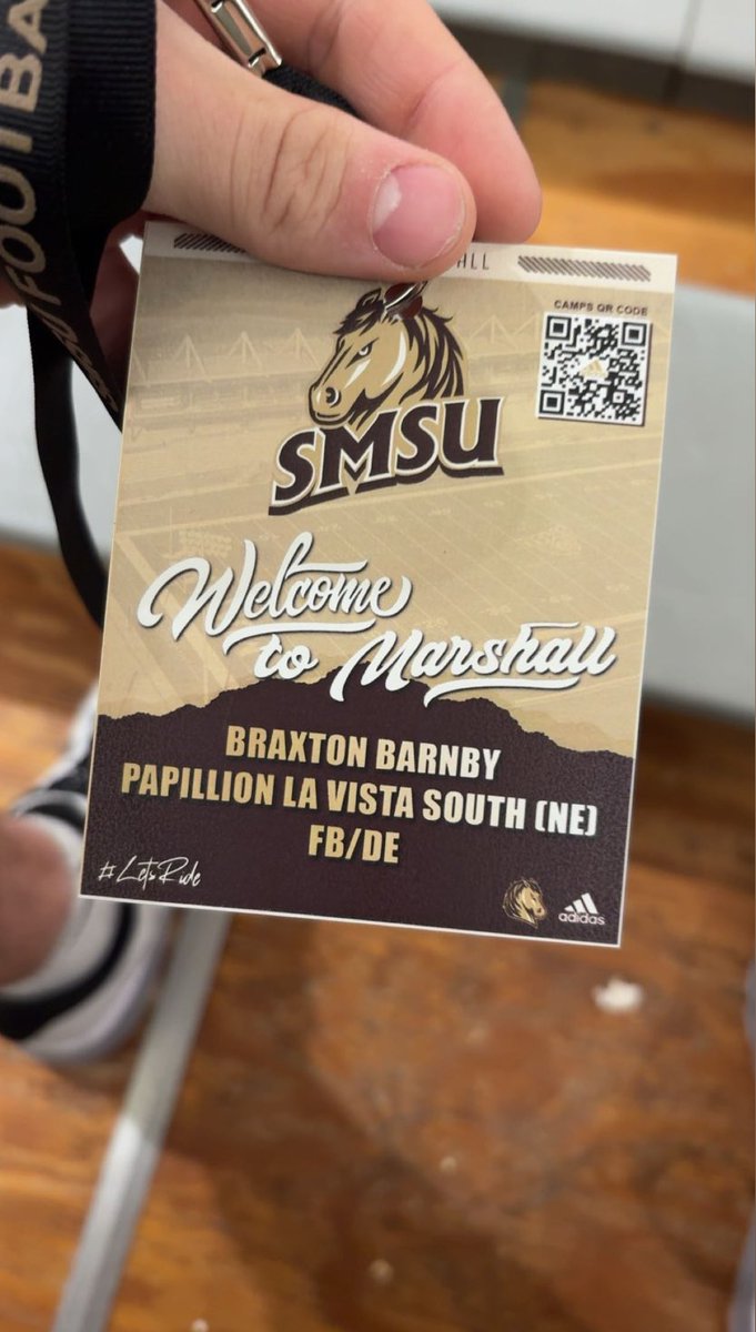 BraxtonBarnby's tweet image. Had a great time @SMSUfootball today! Thanks for having me down @CoachBull16 
@FMPMentoring 
@RecruitPLSFB