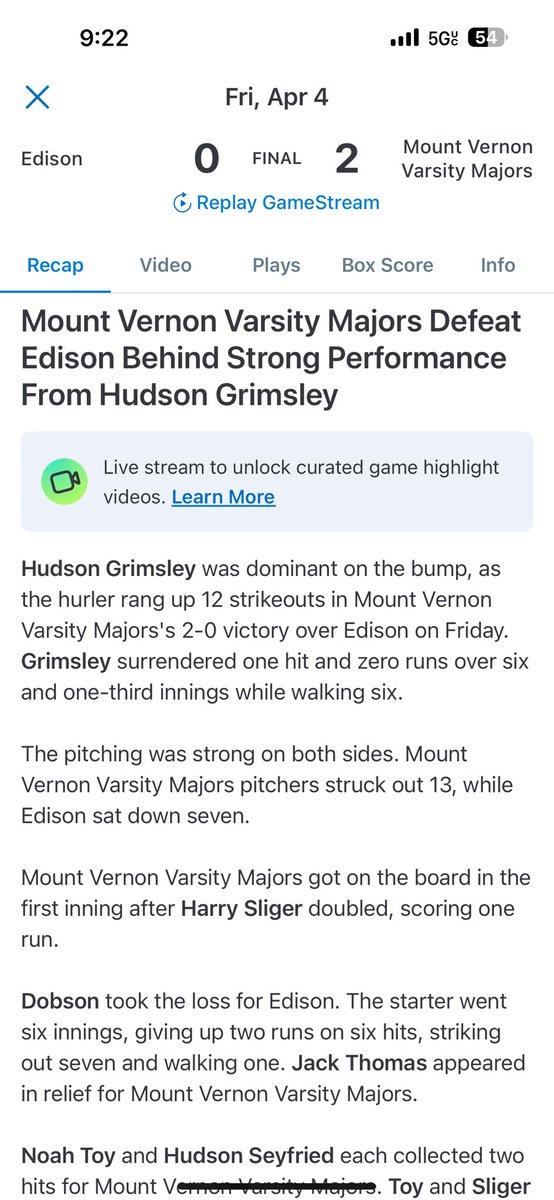 Hudson Grimsley tweet media