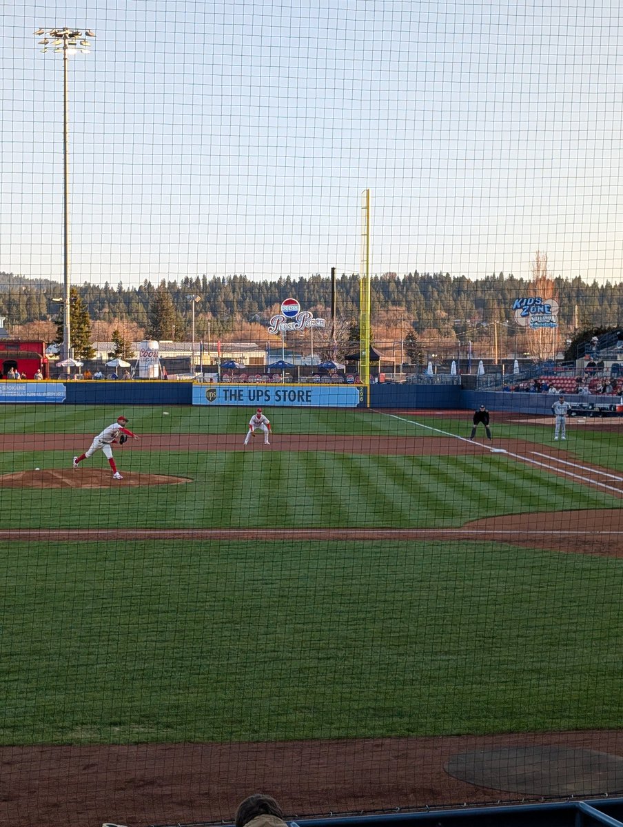 PeterTucker5's tweet photo. And we're back for another season. Go @spokaneindians! https://t.co/R62XSbjYsS