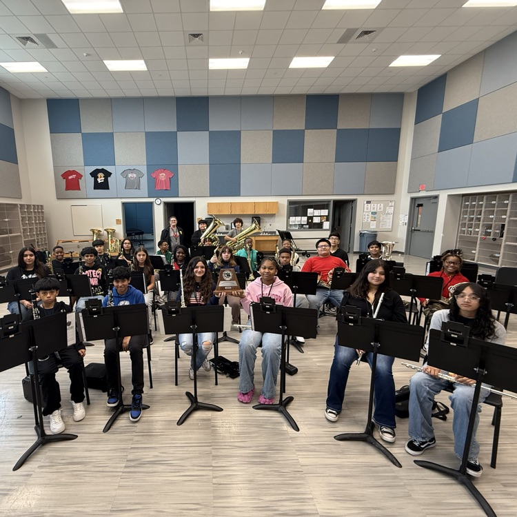 CaffeyJH's tweet photo. Congrats to Symphonic 2 Band for achieving a 1 @ UIL. https://t.co/tgu6k8QUeB