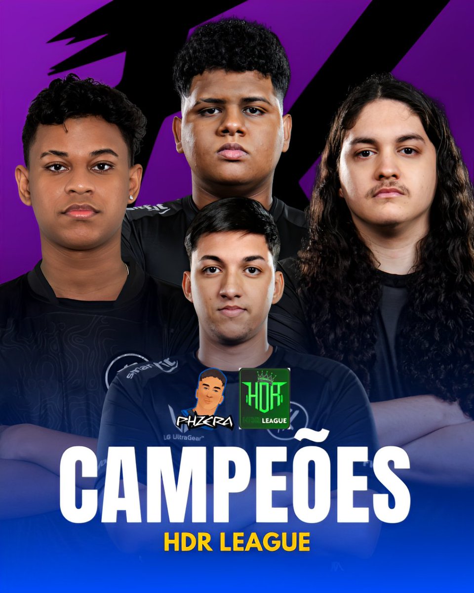 O FLUXO É CAMPEÃO DA PRIMEIRA EDIÇÃO DA HDR LEAGUE! 🏆