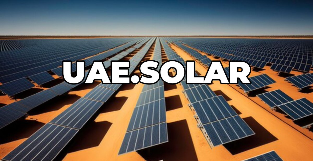 58name_com's tweet photo. Premium domain for the solar revolution in the Middle East ☀️
https://t.co/a2eSX2OodU is the perfect name for any renewable energy company targeting the booming UAE market.
Brandable. Geo-specific. Future-ready.
💡 Inquiries welcome. #domainforsale #solardomain #UAE #greentech #domainnames