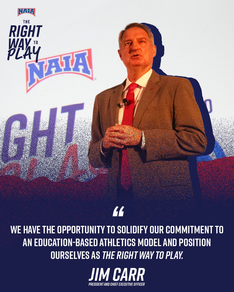 We can say with certainty— the NAIA is the Right Way to Play.