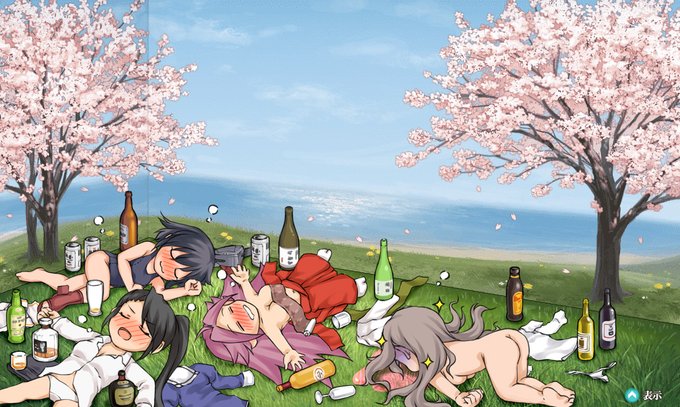 お花見の季節だ! 