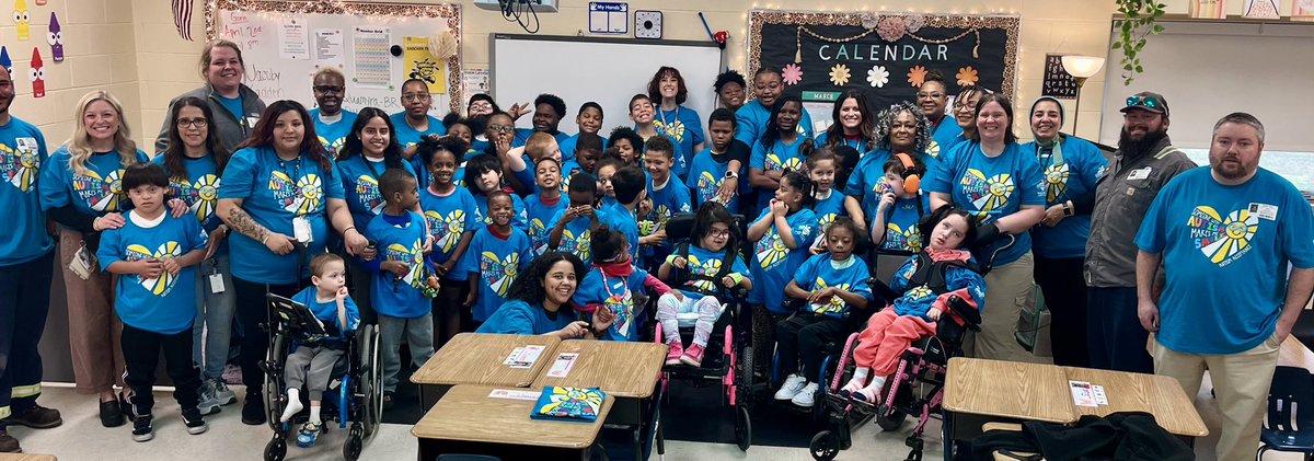 For 3 years, Cummins Inc. has donated T-shirts to our MA and ALS classrooms to celebrate and spread awareness of our students with Autism! We appreciate our partnerships that pour into our students. Thank you, Cummins Inc, for your support of our learners!