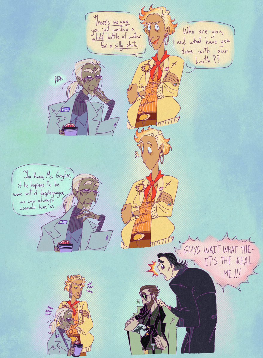 i may be late… but i don’t care…
the gang being silly bc
bc they can!!
#PoppyPlaytime #PoppyPlaytimeFanart #LeithPierre #EddieRitterman #HarleySawyer #StellaGreyber