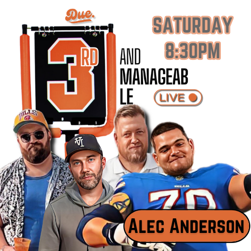 DueChampions's tweet photo. TOMORROW.
LIVE AT HOAKS ON THE LAKE.
GOOD TO BE SEEN!
@studentbodyrght @MattDiegert @DueChampions_Ty @3rdandmngable
#buffalo #buffalobills #billsmafia #nfl #nflpodcasts #dorightkilleverything #takeitdeep #nfldraft #thenasty #ucla #goodtobeseen https://t.co/q1NXGEj8NF