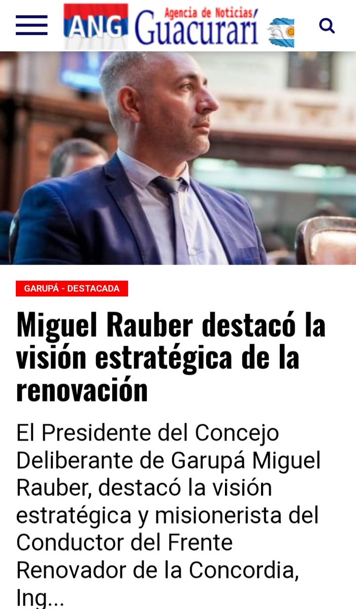 #agenciaguacurarí #noticias #tapa #misiones