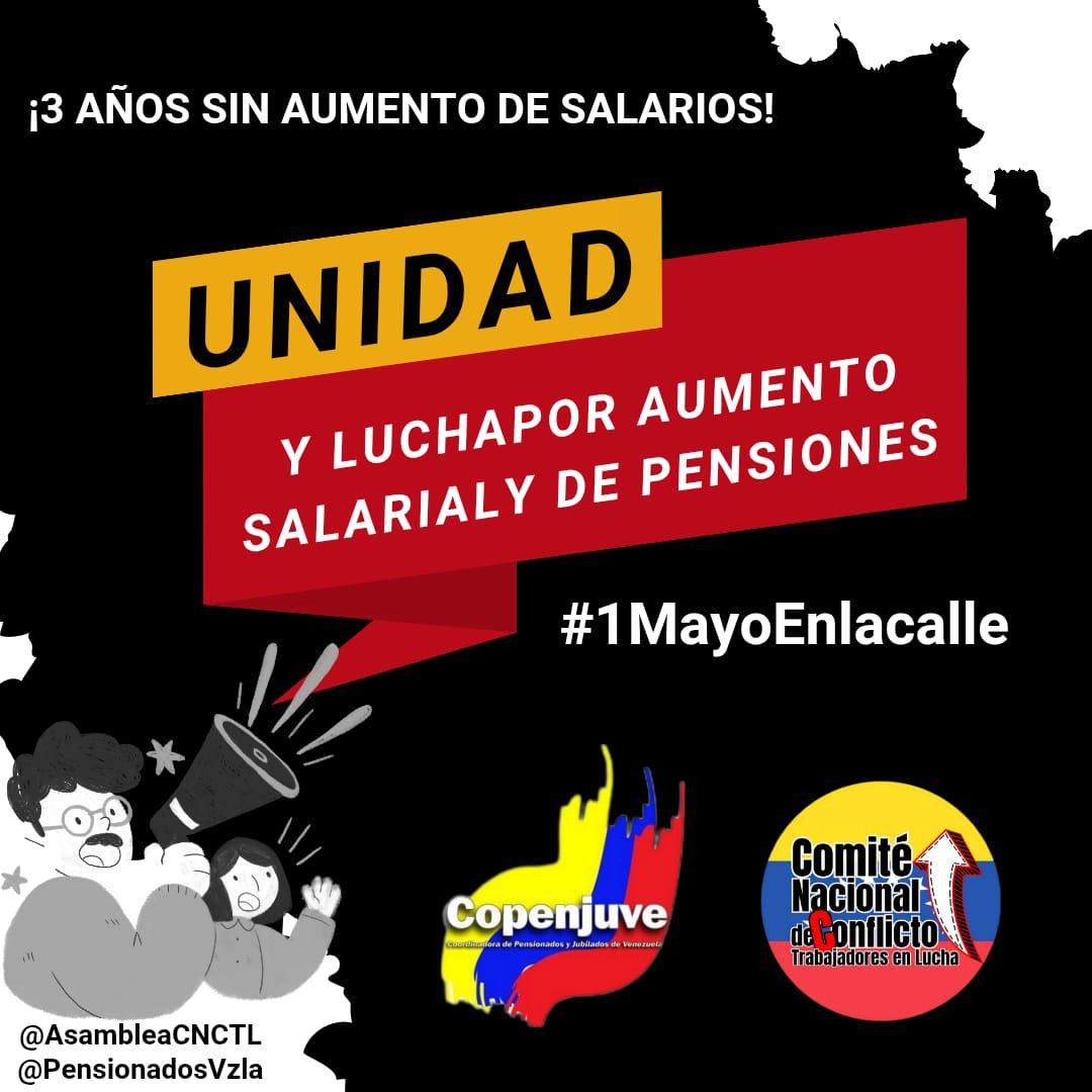 La ofensiva anti laboral y la desvalorización del trabajo ejecutada por los patronos público y privado es brutal.  ¡Los trabajadores decimos basta, vamos a pelear por la vida digna que merecemos!
#1MayoEnLaCalle