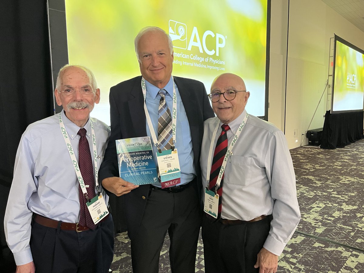 Steven Cohn, MD (@preopconsult) on Twitter photo The Consult Guys <a href="/HowardWeitz/">Howard Weitz</a> & <a href="/GenoMerli/">Geno Merli MD</a> with the Godfather <a href="/preopconsult/">Steven Cohn, MD</a> & the 2nd edition of his book Decision Making in Perioperative Medicine-Clinical Pearls at ACP in New Orleans <a href="/ACPIMPhysicians/">ACP</a> store.acponline.org/ebiz/products-… The Consult Guys <a href="/HowardWeitz/">Howard Weitz</a> & <a href="/GenoMerli/">Geno Merli MD</a> with the Godfather <a href="/preopconsult/">Steven Cohn, MD</a> & the 2nd edition of his book Decision Making in Perioperative Medicine-Clinical Pearls at ACP in New Orleans <a href="/ACPIMPhysicians/">ACP</a> store.acponline.org/ebiz/products-…