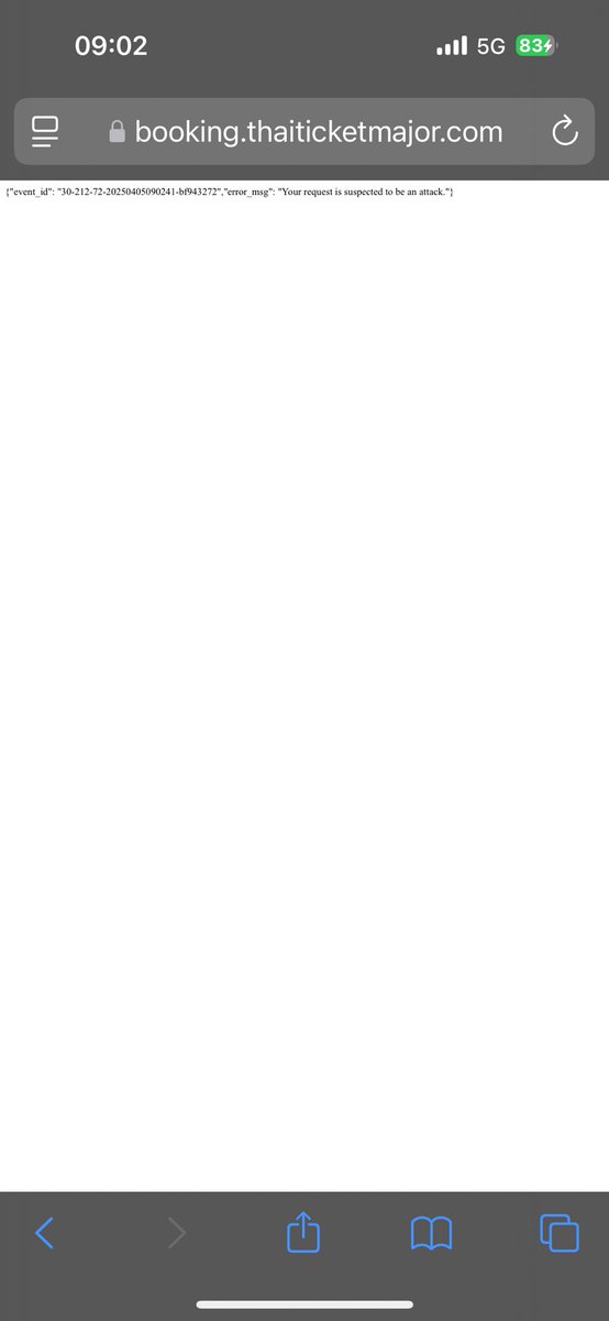 TempuraAroha's tweet image. ระบบกันบอท❌
ระบบกันคนไทยกดรอบ Local พรีเซล✅

มิน่าถึงได้มีแท็กและโดนด่ามาตลอด

#Thaiticketmajor 
#411ฟังเสียงอากาเซ่หน่อย  
#GOT7_NESTFESTinBKK
@411ent @ThaiTicketMajor