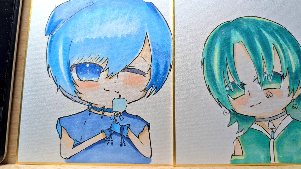 Todoroki_oci01's tweet photo. コピック and ohuhuで描いたよ〜！
近日動画で公開予定…!?
その後告知があるかも✨

 #創作イラスト  #アナログイラスト https://t.co/vqYggUb2Ag