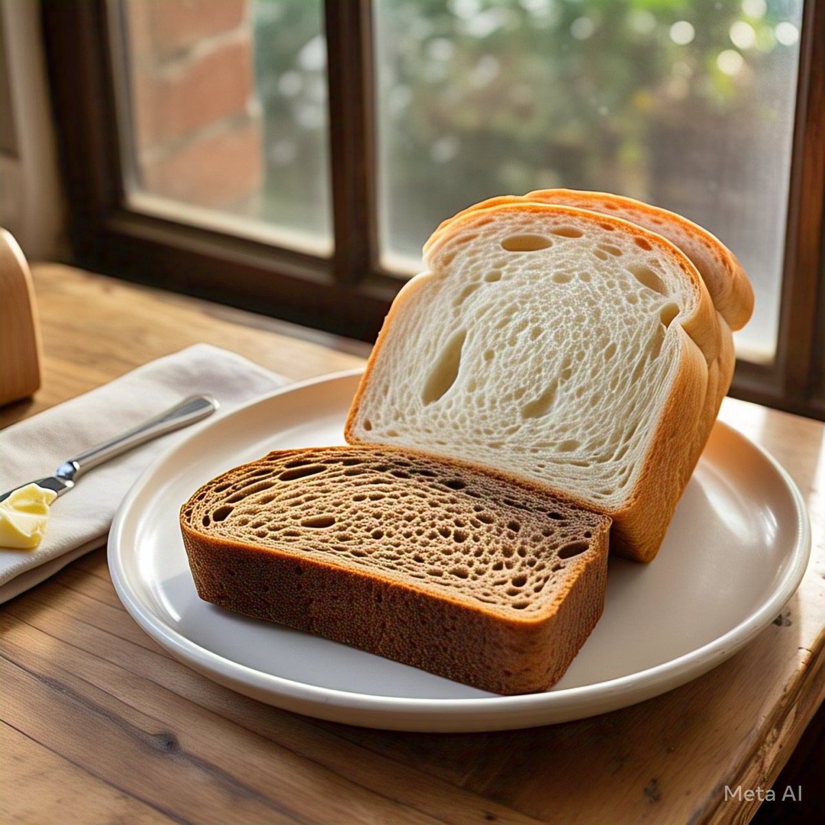 Brown bread is not healthy, spikes your blood sugar almost similar to White bread.