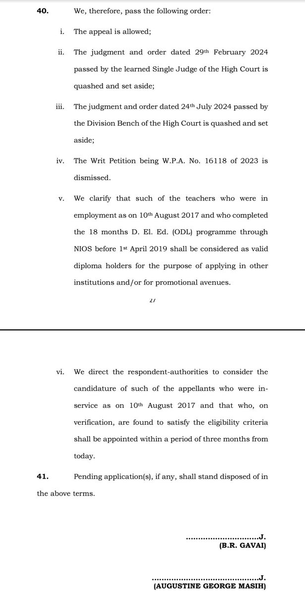 Finally victory for the NIOS DELED Candidates of Westbengal. ✌️ #NIOSDELED #KOUSIKDAS_VS_STATEOFWB