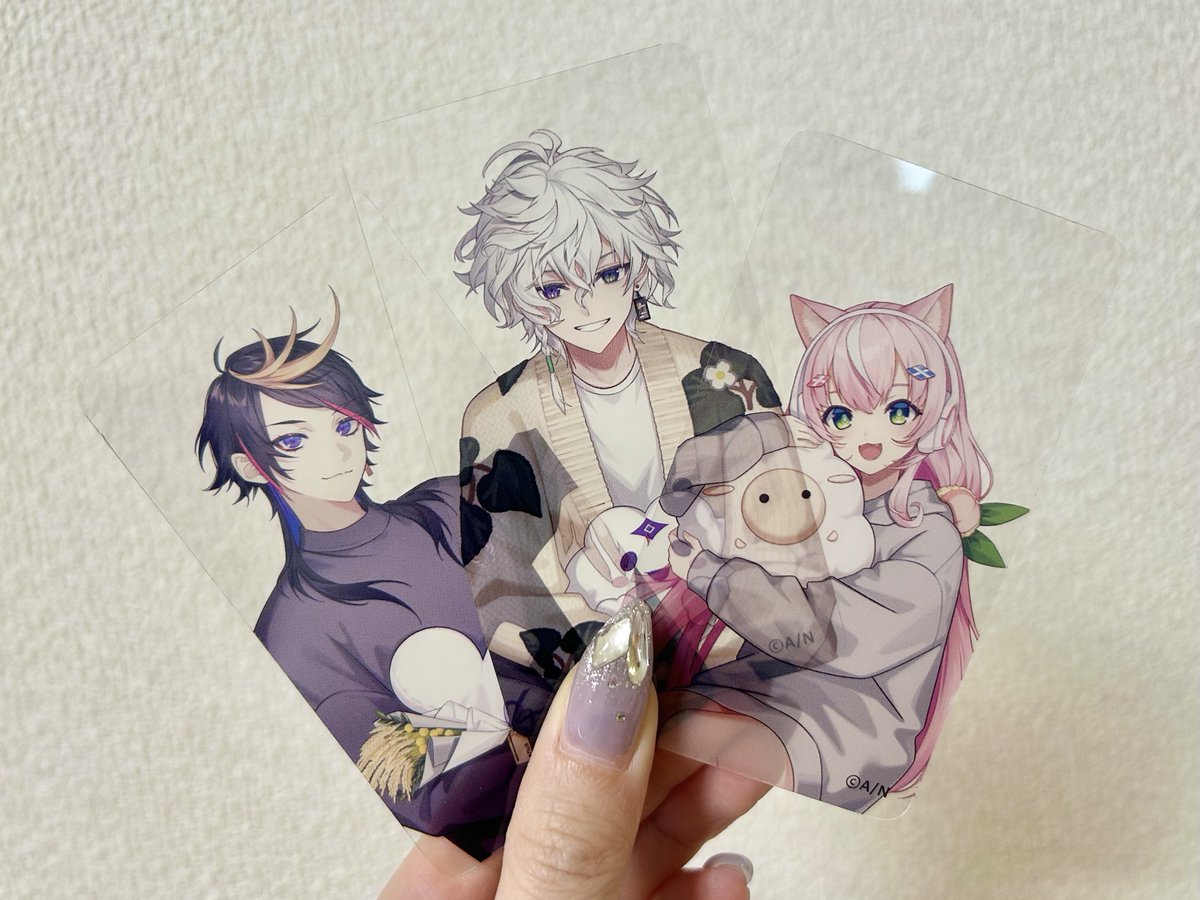 Anuaのきちゃ！透明なの天才すぎる可愛い😭