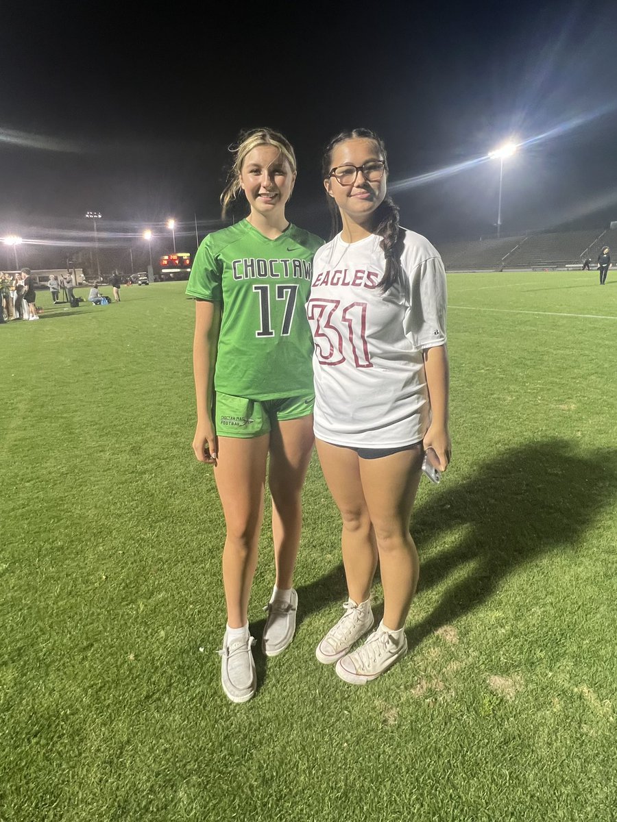 Choctaw Flag Football post game…