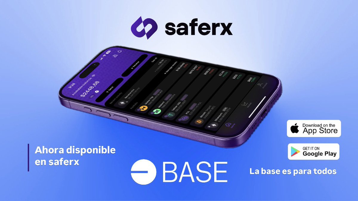 jortiz_h's tweet image. Hoy estamos felices al abrir a la comunidad de creadores de mercado de la red de Base @base , nuestra wallet no custodial y muy pronto conocerán todo lo que estamos haciendo en Defi.