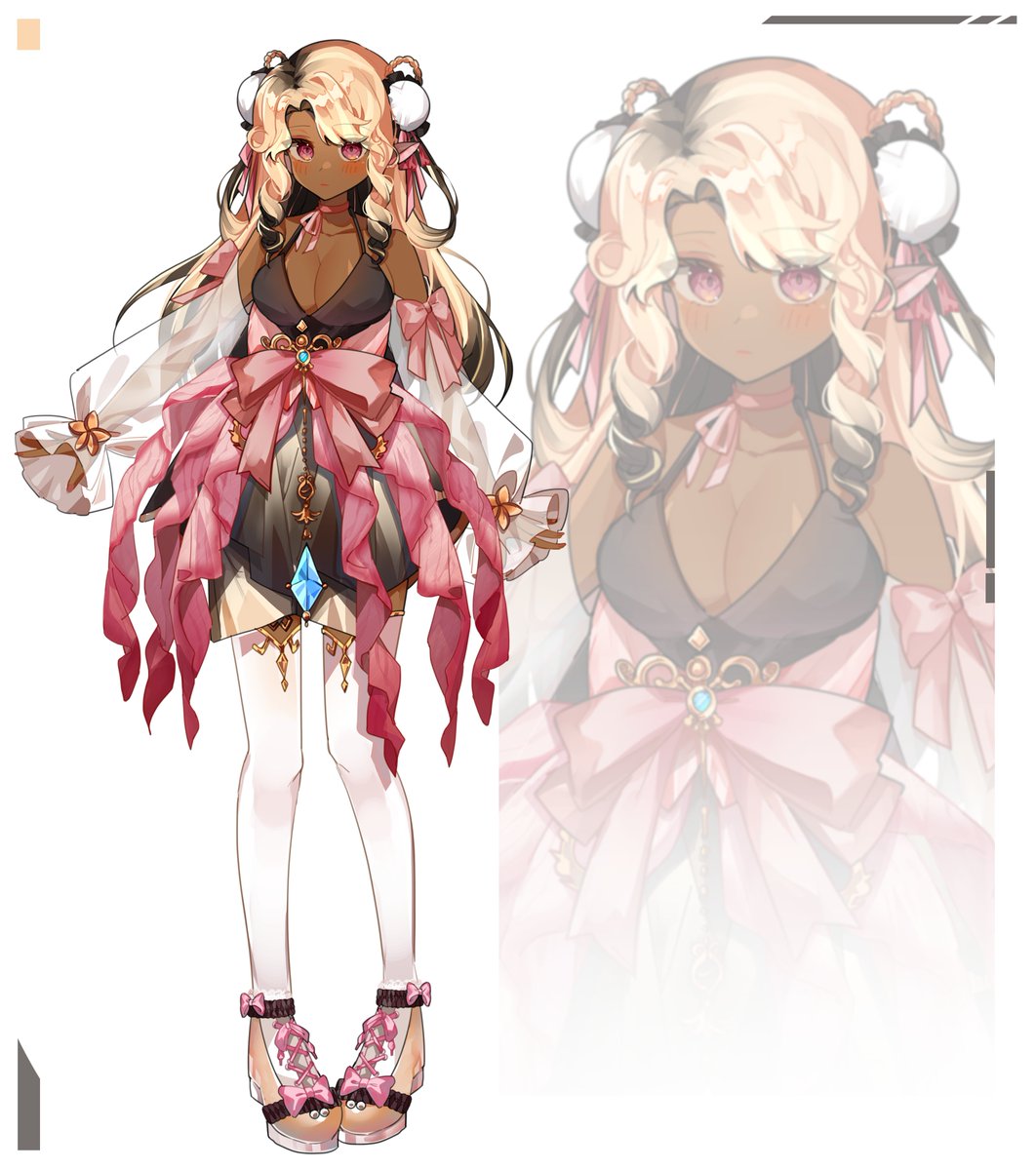 The lamb version of me will always hold my heart, I can't wait to see my new design brought to life 🩷🐑
🎨:@/Luqiou1_