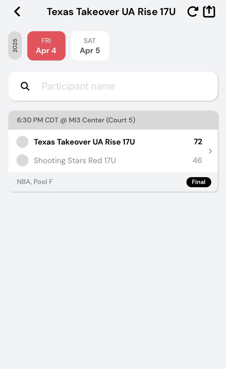Coach Greg (@gregory_coachtx) on Twitter photo GM 1 <a href="/TexasHoopsGASO/">TexasHoops/GASO π</a>
Win vs Shooting Stars Red β
Top performers
<a href="/francis__shia/">Shia Francis</a> 26 pts
<a href="/DevanBrown2026/">Devan Brown #2</a> 16 pts
<a href="/TxTakeover_Ned/">T.T.E.Basketball</a> <a href="/4YFilms/">π½π π£ππ§ππ£ ππ π¦ππ π½ππππ€ SPORTS π₯</a> <a href="/GASOLyndon/">Lyndon Cook π</a> <a href="/GASOBlue/">Blue Zertuche π</a> <a href="/GASOLarren/">Larren Silver</a> <a href="/GASOTim/">Tim Littlefield</a> <a href="/bigsloan32/">Marcus Sloan</a> <a href="/EthanQ014/">Ethan Quinn</a> GM 1 <a href="/TexasHoopsGASO/">TexasHoops/GASO π</a>
Win vs Shooting Stars Red β
Top performers
<a href="/francis__shia/">Shia Francis</a> 26 pts
<a href="/DevanBrown2026/">Devan Brown #2</a> 16 pts
<a href="/TxTakeover_Ned/">T.T.E.Basketball</a> <a href="/4YFilms/">π½π π£ππ§ππ£ ππ π¦ππ π½ππππ€ SPORTS π₯</a> <a href="/GASOLyndon/">Lyndon Cook π</a> <a href="/GASOBlue/">Blue Zertuche π</a> <a href="/GASOLarren/">Larren Silver</a> <a href="/GASOTim/">Tim Littlefield</a> <a href="/bigsloan32/">Marcus Sloan</a> <a href="/EthanQ014/">Ethan Quinn</a>