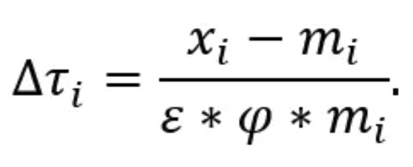 The “magic” tariff formula.