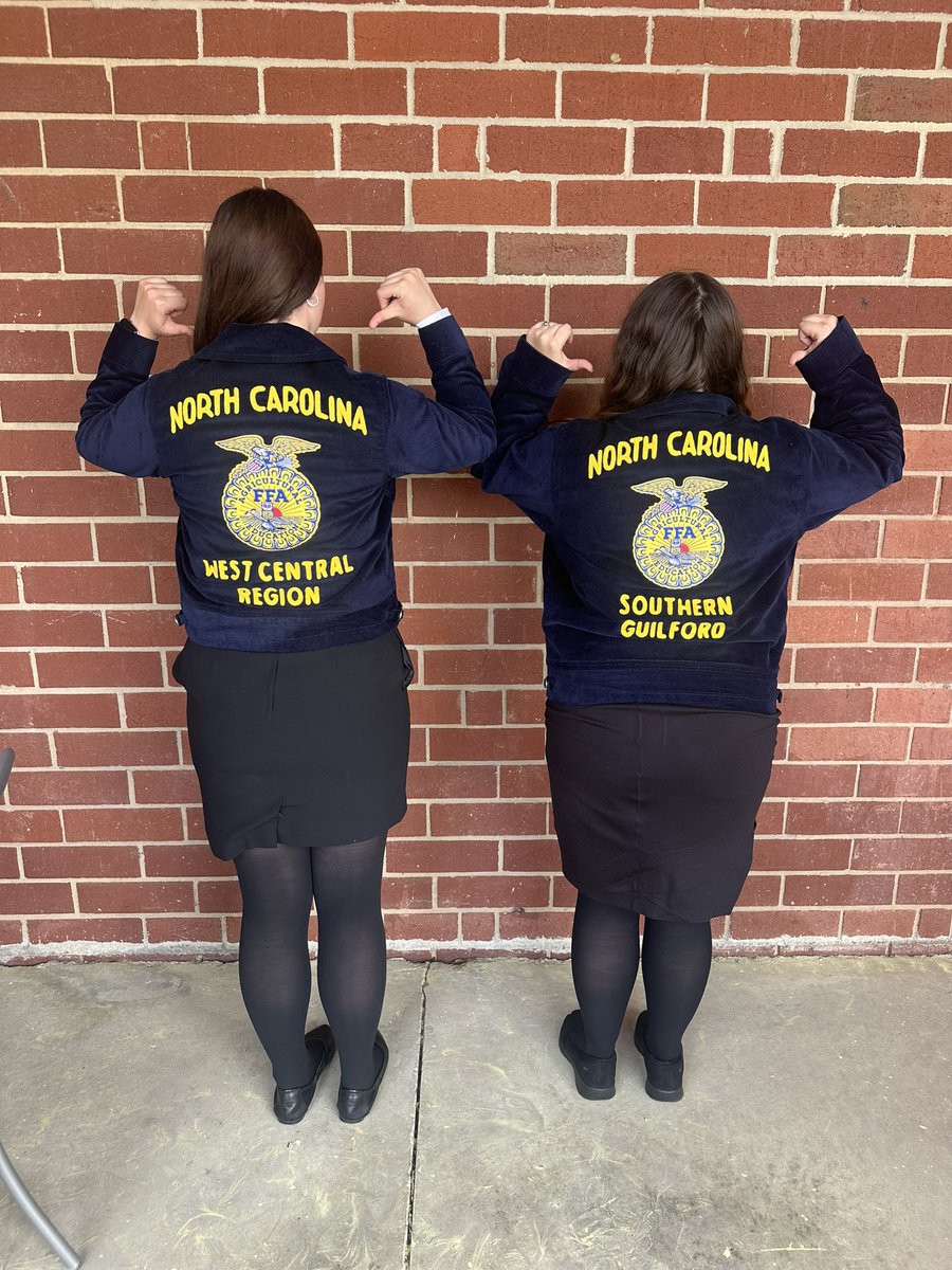 2024-2025 West Central Region Historian Emily Harris &amp; 2025-2026 West Central Region Chaplain Ashleigh Perras proudly representing our chapter on the regional level.