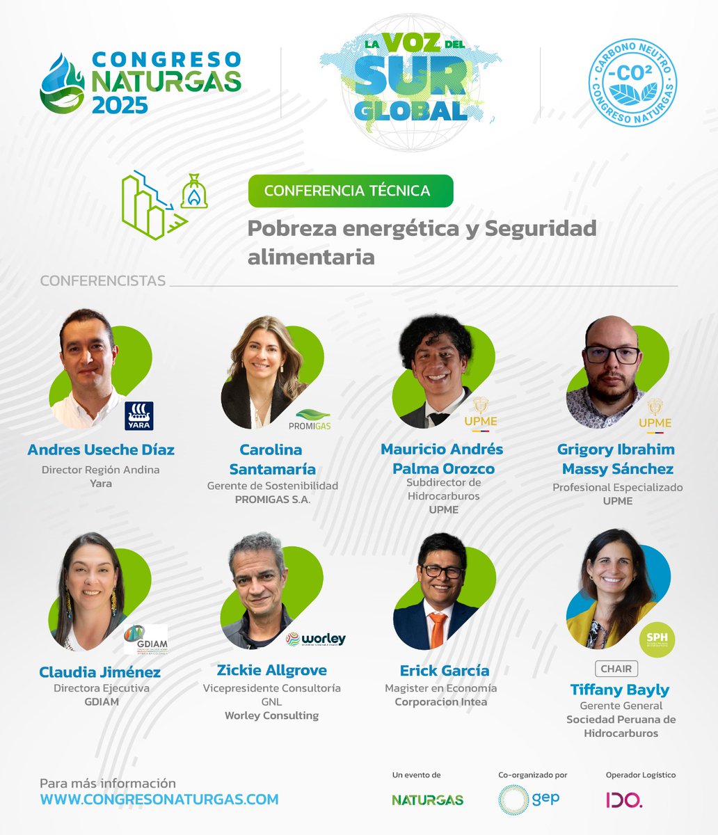 GDIAM_org (@gdiamorg) on Twitter photo El próximo 10 de abril, <a href="/jimenezjclaudia/">Claudia Jiménez J.</a> participará en el #CongresoNaturgas2025, en la conferencia técnica sobre pobreza energética, donde hablará sobre el papel del gas en la #TransiciónEnergética.
⏰ 10:30 a.m.
📍Puerta de Oro - Barranquilla.
#Comprender #Dialogar #Incidir El próximo 10 de abril, <a href="/jimenezjclaudia/">Claudia Jiménez J.</a> participará en el #CongresoNaturgas2025, en la conferencia técnica sobre pobreza energética, donde hablará sobre el papel del gas en la #TransiciónEnergética.
⏰ 10:30 a.m.
📍Puerta de Oro - Barranquilla.
#Comprender #Dialogar #Incidir