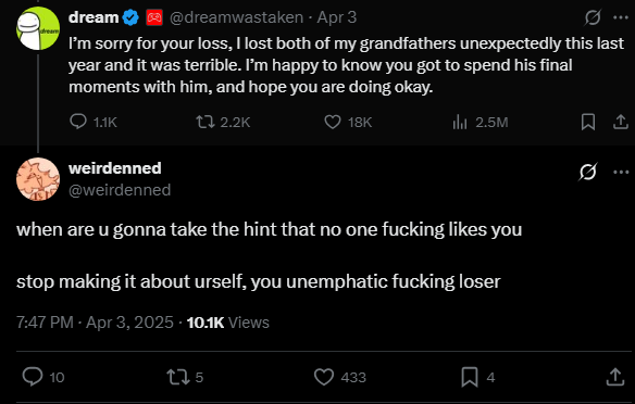 inteledits's tweet photo. Am I the only one that's starting to think that this guy and his community are scumbags https://t.co/ckTzyC1Np8