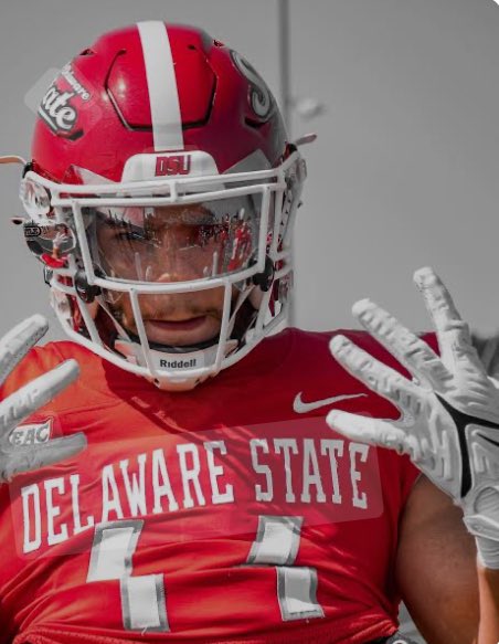 Blessed to receive an Offer from Delaware State!! <a href="/AW_VikingsFB/">Archbishop Wood Football</a> <a href="/CoachGoettner/">Coach Goettner</a> <a href="/Jonas_A_Jackson/">Jonas Jackson</a> <a href="/DelSt_Football/">Delaware State FB</a> <a href="/DeSeanJackson10/">Desean Jackson</a> @PRZPAvic @ColinThompsonTU