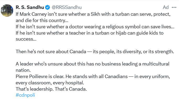 LJB_OceanSide's tweet image. Who is paying for all these shitposting ads?  
Poilievre? The IDU?  Trump/Musk??  #ForeignInterference