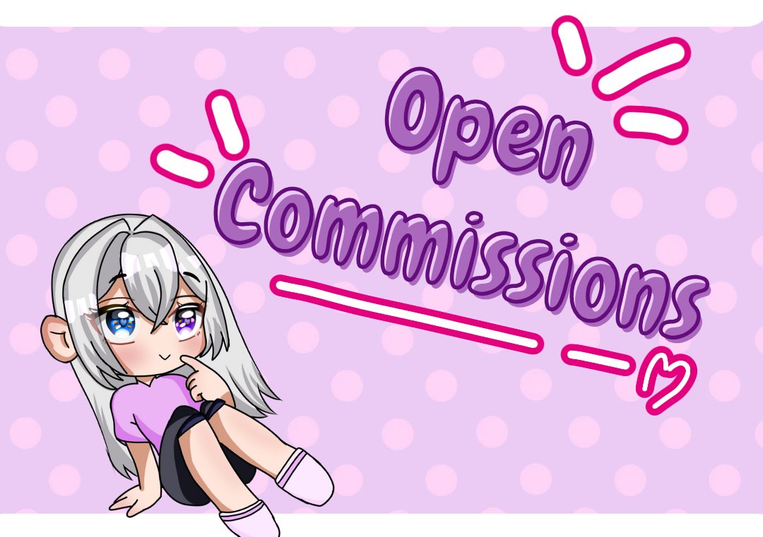 Chieko_VT's tweet photo. !!! Commissions open!
-Pngtubers -emotes
-Diseños  -Logos
-Emblemas -iconos
-ilustraciones chibi
Contactame por Instagram link en mi Bio
#commissionsopen #pngtubers #emotes #logos #iconos #VGenCode #VGen #chibi https://t.co/FbEUcdBZtJ
