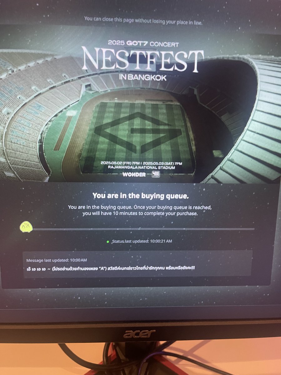 520JSWang's tweet photo. เร็วๆ ได้ไหม
#NESTFEST https://t.co/eaydbVsCrx