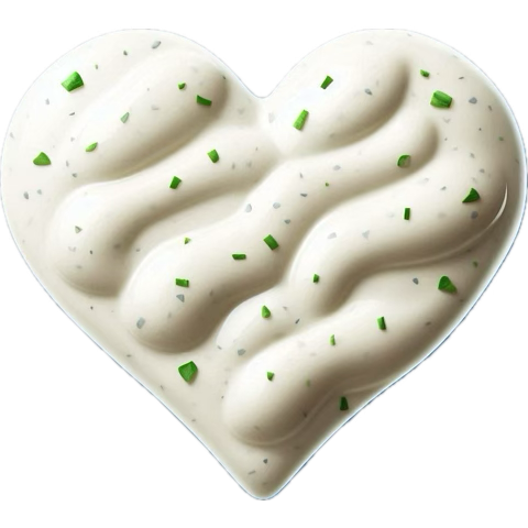 Chloe_Hess's tweet photo. My boyfriend really loves ranch so I created a ranch heart and I think it should be @Apple’s newest emoji https://t.co/JG87qcxch8
