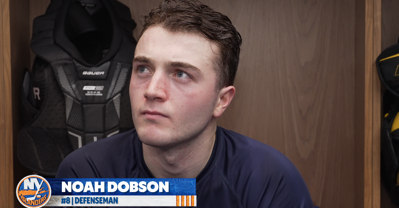 NYIslanders's tweet photo. Hear from the #Isles after tonight's win ⬇️
