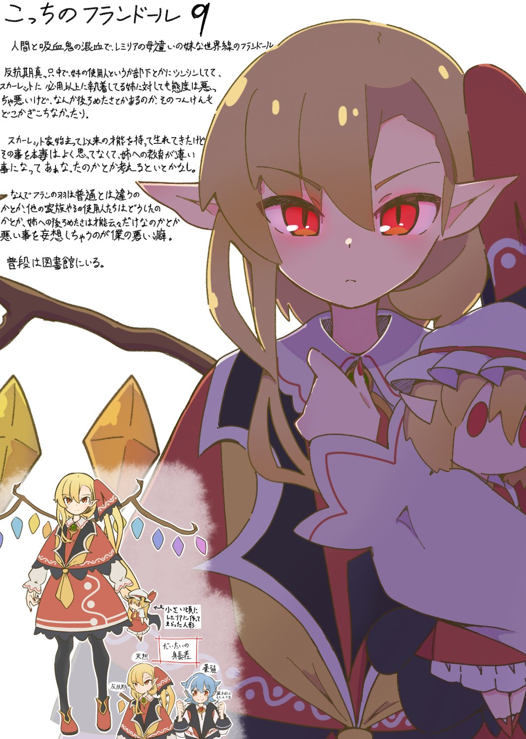 koroさま　フラン OSONO式 フランドール・スカーレット 制服（冬）(.vrm/.vroid