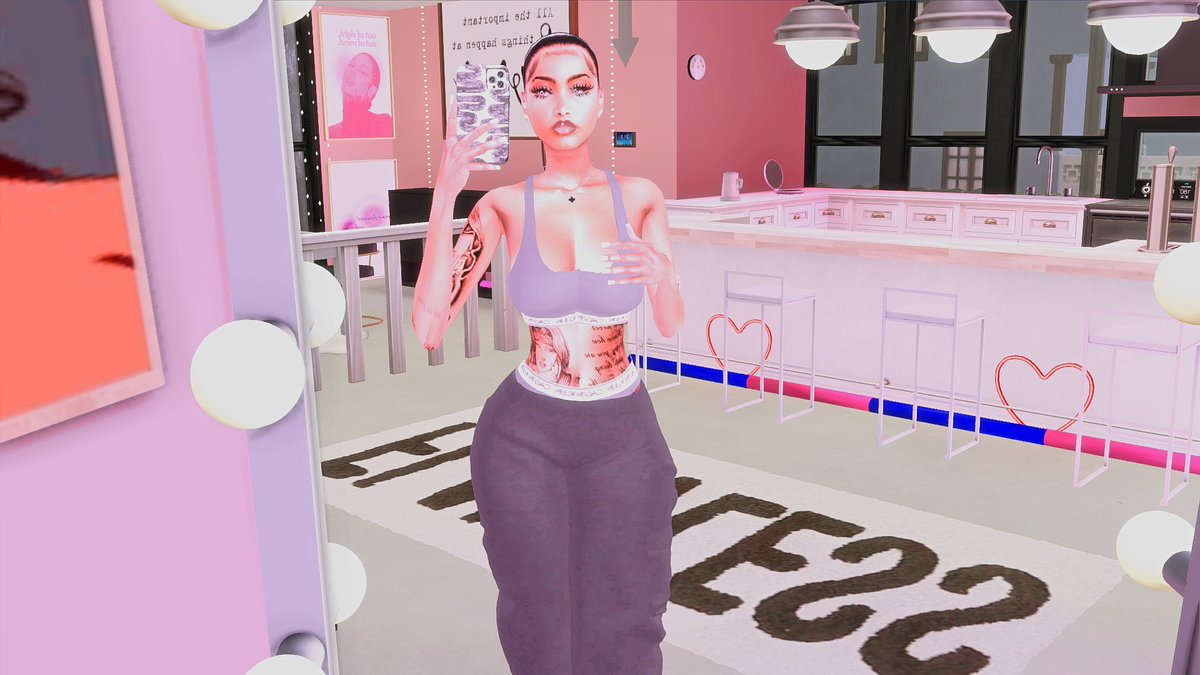 virgosimluva97's tweet photo. Gym Time 😍🥰 Just moved in our crib 😜 about to go find us a few Siggas and find us some licks we love a pretty drg dealer 🤗🤗 about to make a whole girl gang #SnowPrincess #Showusyoursims https://t.co/pr1PgrVlbL