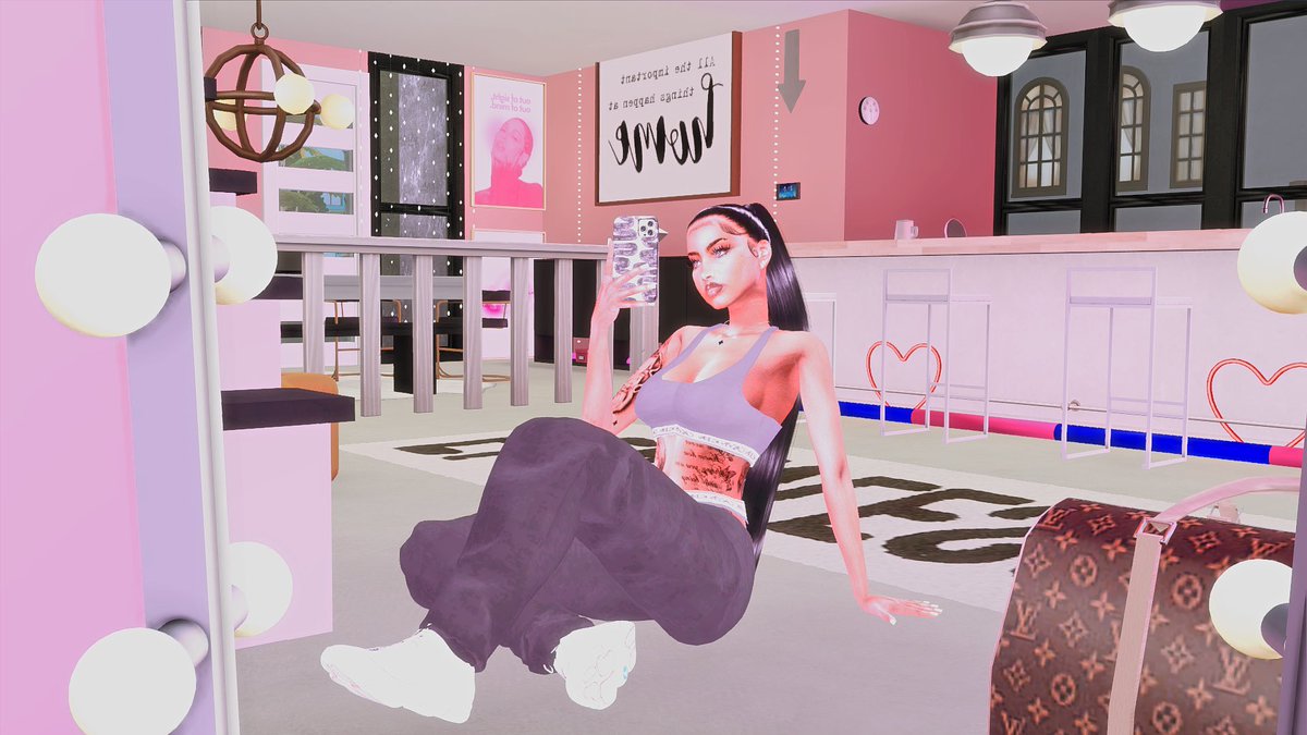 virgosimluva97's tweet photo. Gym Time 😍🥰 Just moved in our crib 😜 about to go find us a few Siggas and find us some licks we love a pretty drg dealer 🤗🤗 about to make a whole girl gang #SnowPrincess #Showusyoursims https://t.co/pr1PgrVlbL