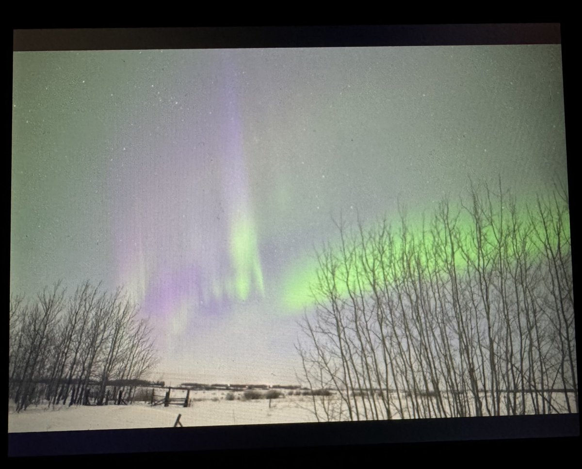tracygregorash's tweet image. #Backofcamera #minnedoa #manitoba#aurora 9:55pm CST
