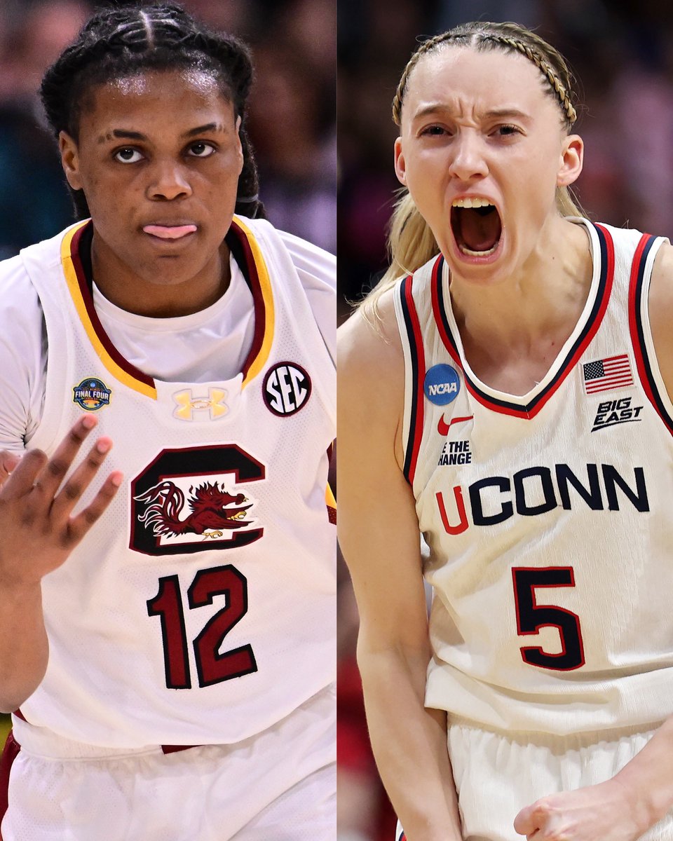 THE NATTY IS SET. 

SOUTH CAROLINA VS UCONN. WHO YOU GOT?
