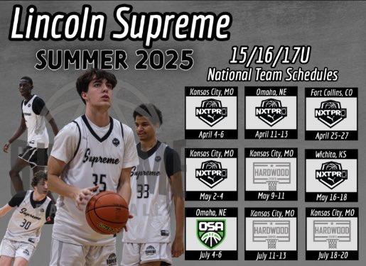 Excited to start spring/summer with <a href="/Supreme_Bball/">Supreme Basketball</a> and <a href="/NxtProHoops/">NXTPRO Hoops</a>