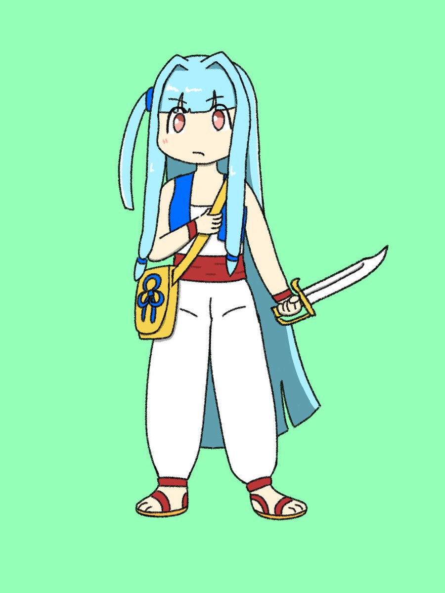 あきんどな感じの葵ちゃんです