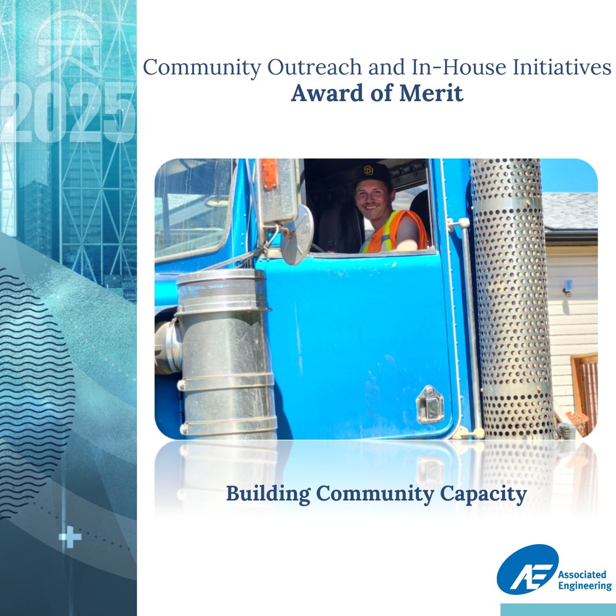 Consulting Engineers of Alberta (@consultingengab) on Twitter photo Community Outreach and In-House Initiatives – Award of Merit - <a href="/associatedeng/">Associated Engineering</a> – Building Community Capacity Community Outreach and In-House Initiatives – Award of Merit - <a href="/associatedeng/">Associated Engineering</a> – Building Community Capacity