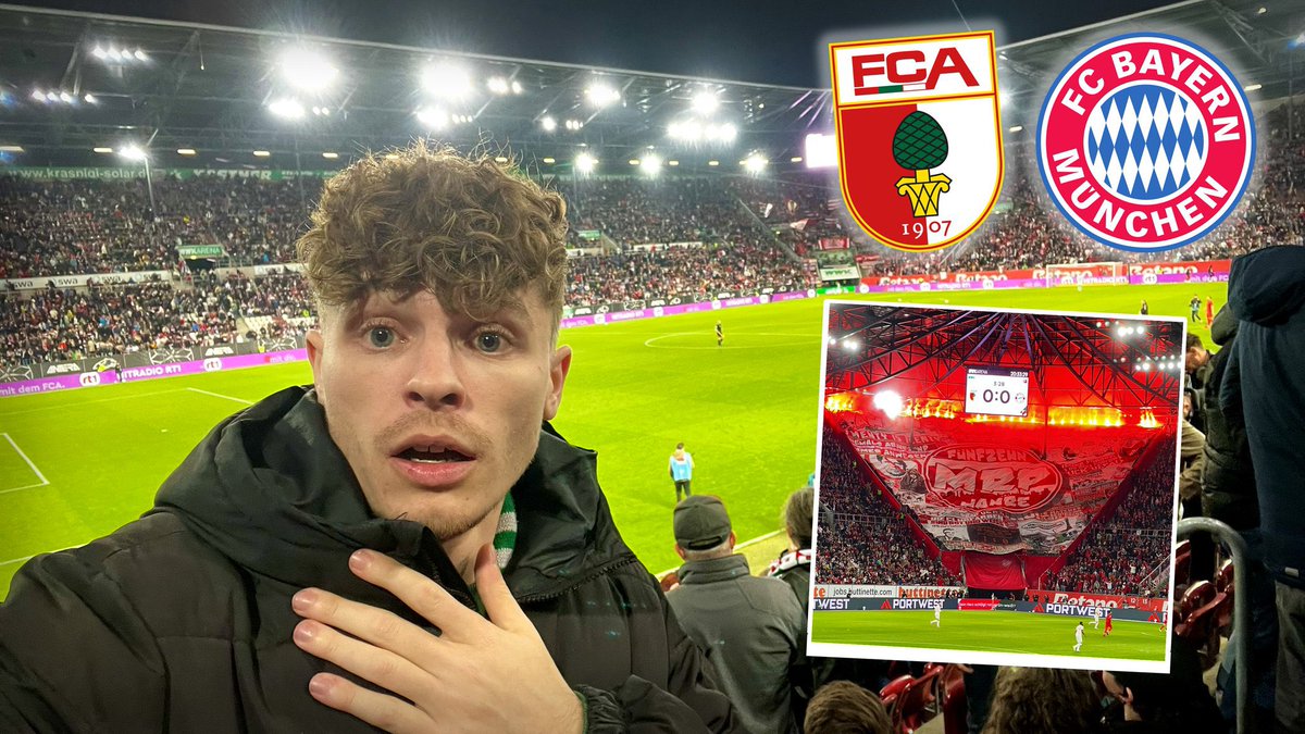 TicosBlock's tweet photo. Sehr bitter wie das gestern gelaufen ist, vor allem mit der Gelb-Roten Karte die scheinbar keine war.. 
Der #Stadionvlog ist trotzdem sehr nice geworden und ist jetzt online 🙌🏼 #FCA #FCAFCB https://t.co/IXYqgkSM6s