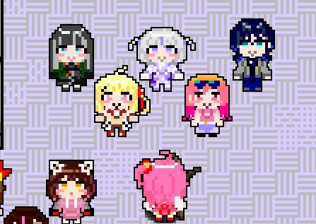 macchayoukan018's tweet photo. クラシックダンジョンでホロメンのドット打ってみた。
0期生を追加しました。
ホロライブともへ
住所番号:3558-4479

#クラダンX3 
#ホロライブ https://t.co/mmRCIKXn5a