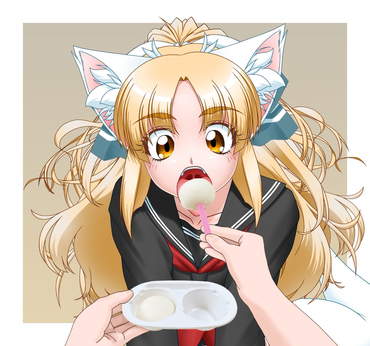 雪見だいふく待ちの顔 