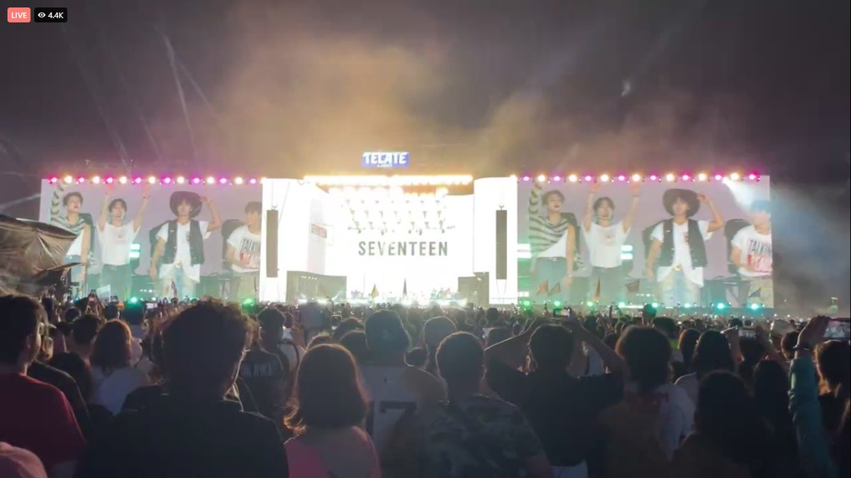 jwwoah's tweet image. another history that #SEVENTEEN has made. the first ever kpop group to perform in tecate pa'l norte in mexico. we're so proud of you seventeen!!! 🩵🩷

#SEVENTEENatPalNorte2025