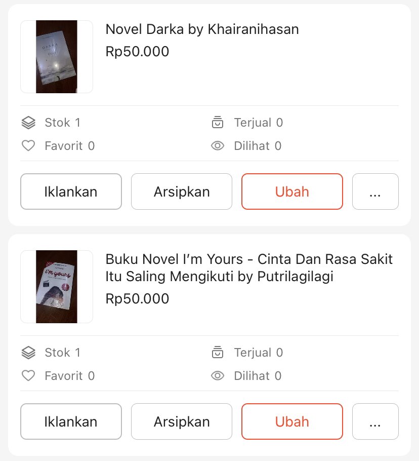 wigatiningveutm's tweet photo. @Kenstudy17 ini masi ada banyak lg cuma baru ini yg masuk shopee https://t.co/25wCL6waFm