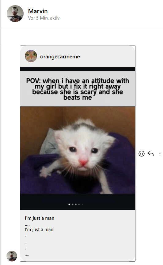 warum schickt mir mein bf sowas 😭 so oft schlag ich ihn gar nicht